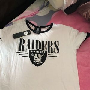 Raiders T-shirt. New with tags.